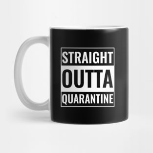 Straight Outta Funny quarantine Mug